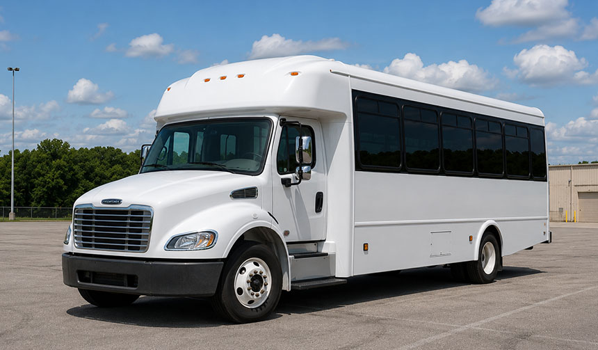 25-passenger minibus available for charter in Smithtown, NY